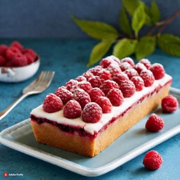 Gâteau à la framboise recette