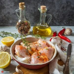 Marinade poulet fromage blanc citron