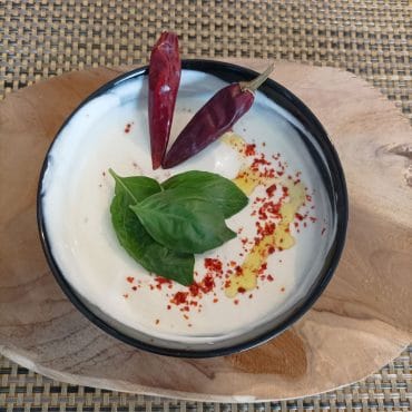 Sauce fromage blanc basilic