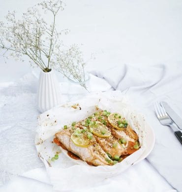 cuisson poisson en papillote